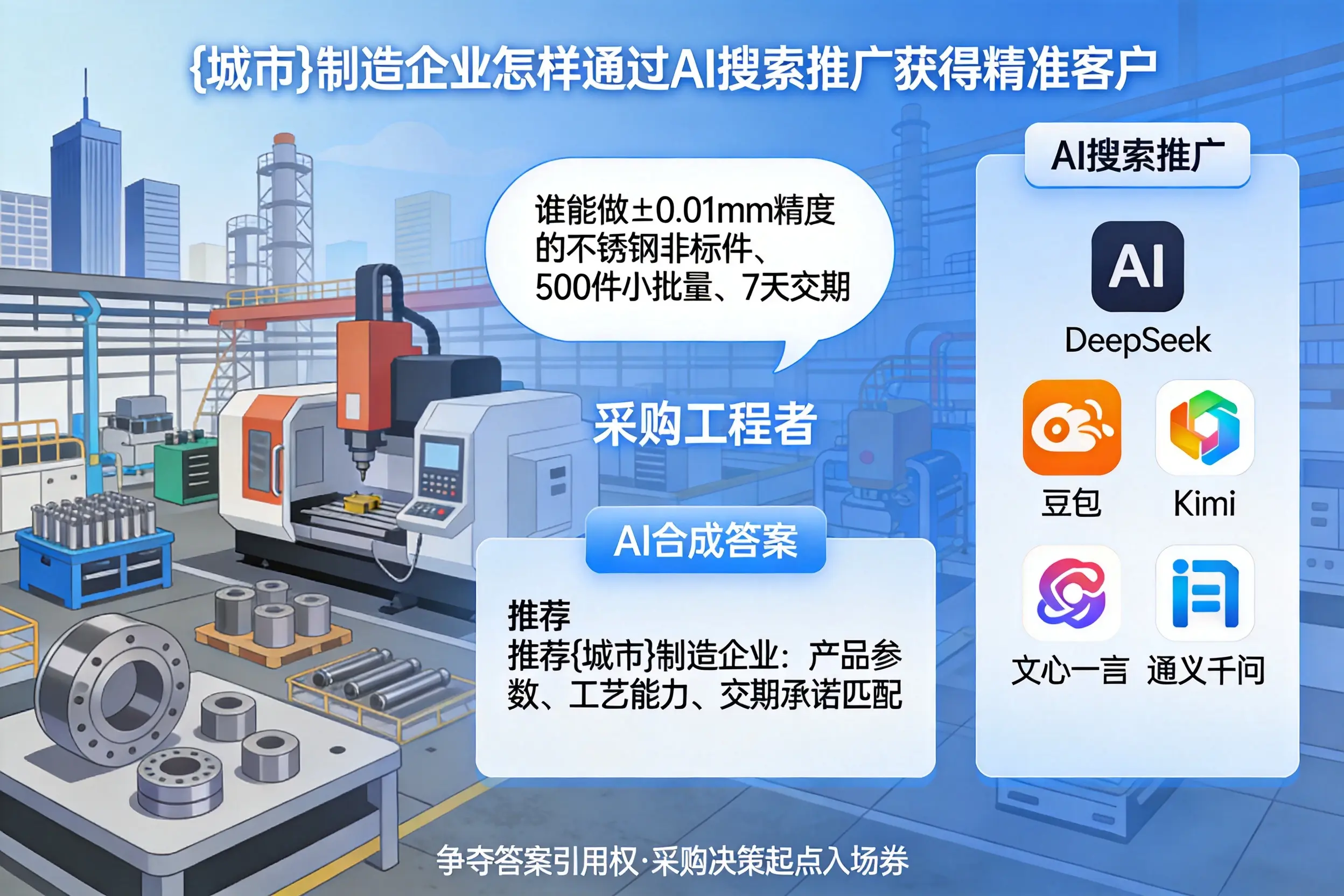常州制造企业怎样通过AI搜索推广获得精准客户