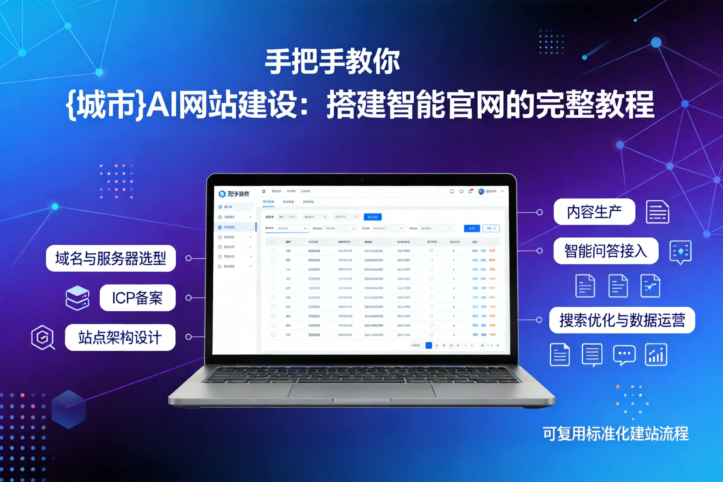 手把手教你常州AI网站建设：搭建智能官网的完整教程