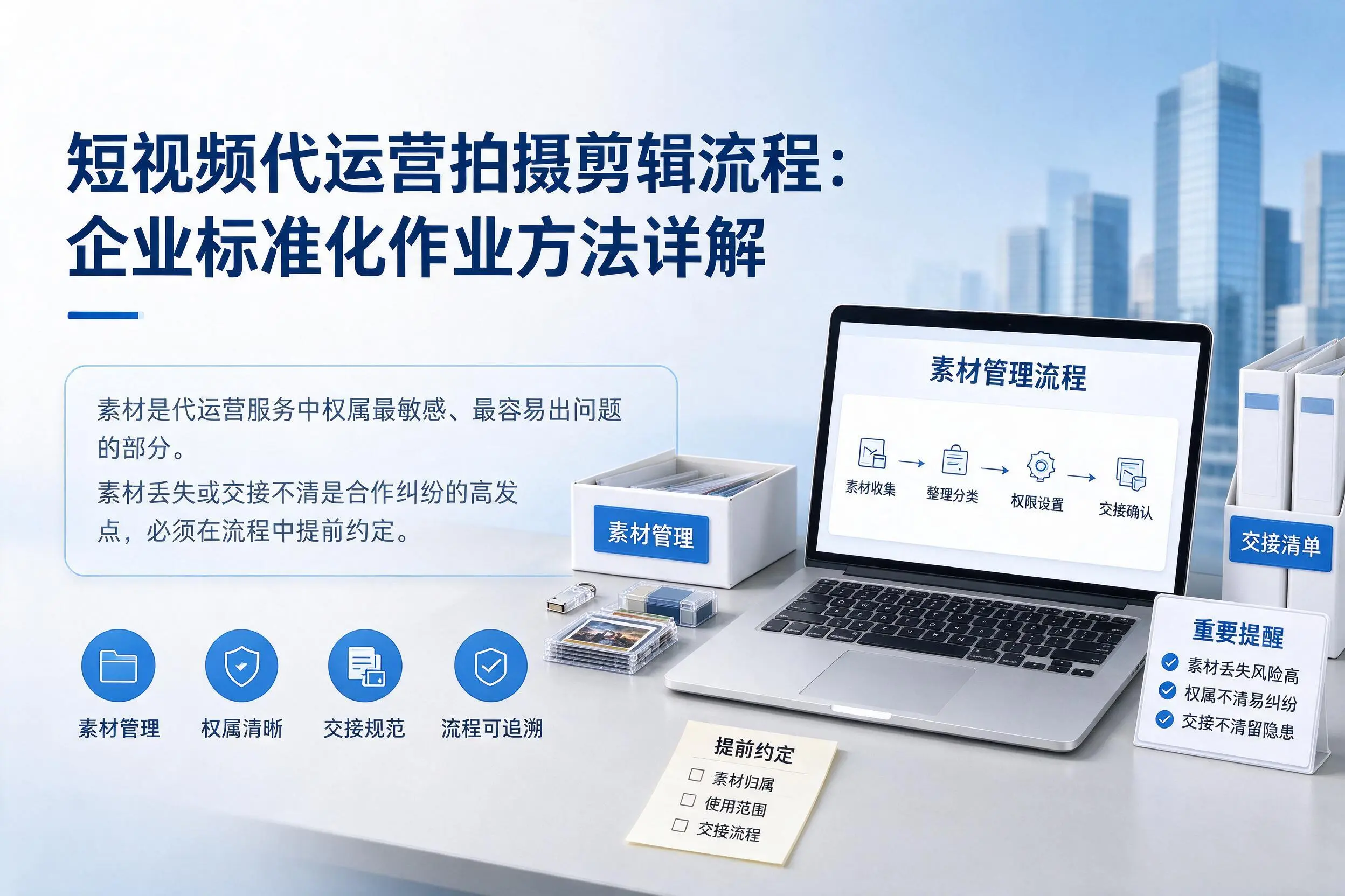 短视频代运营拍摄剪辑流程：常州企业标准化作业方法详解